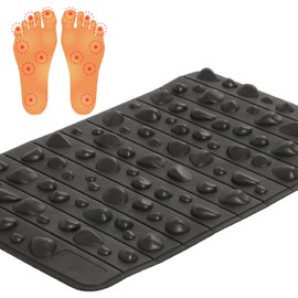 Foot Massage Pad Relief & Realaxation - Foot Massage Pad Reflexology Mat, Portable Easy to Use Anywhere