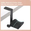 Headphone Holder Hanger Upgraded with Adjustable Clamp for Controller Headphones,