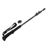 Hiking Stick 3 Section Carbon Fiber Rod EVA Foam Handle