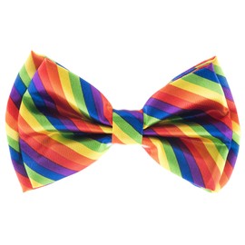 Man of Men - Men's Bowtie - Multi Color Rainbow Bow Tie