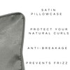 Curldo 100% Luxury Satin Vegan Pillowcase For Hair & Skin