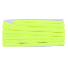 oval shoelace - lemon yellow