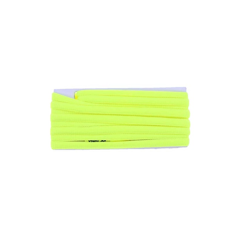 oval shoelace - lemon yellow