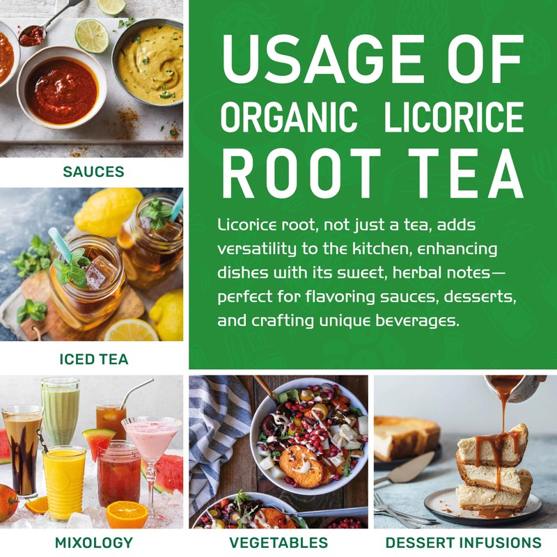 Jiva Organics Organic Licorice Root Tea (Cut & Sifted) Bulk