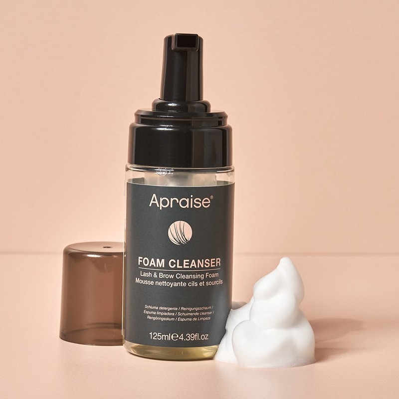 Apraise Vegan Lash & Brow Cleansing Foam – 125ml