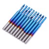 Spiral Mill Bit CNC Router Kit Carbide Tungsten Steel End