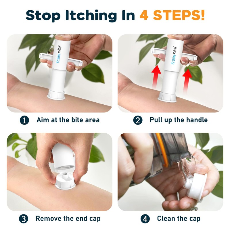 YARKOR Bug Bite Suction Tool, Natural Itch Relief & Swelling
