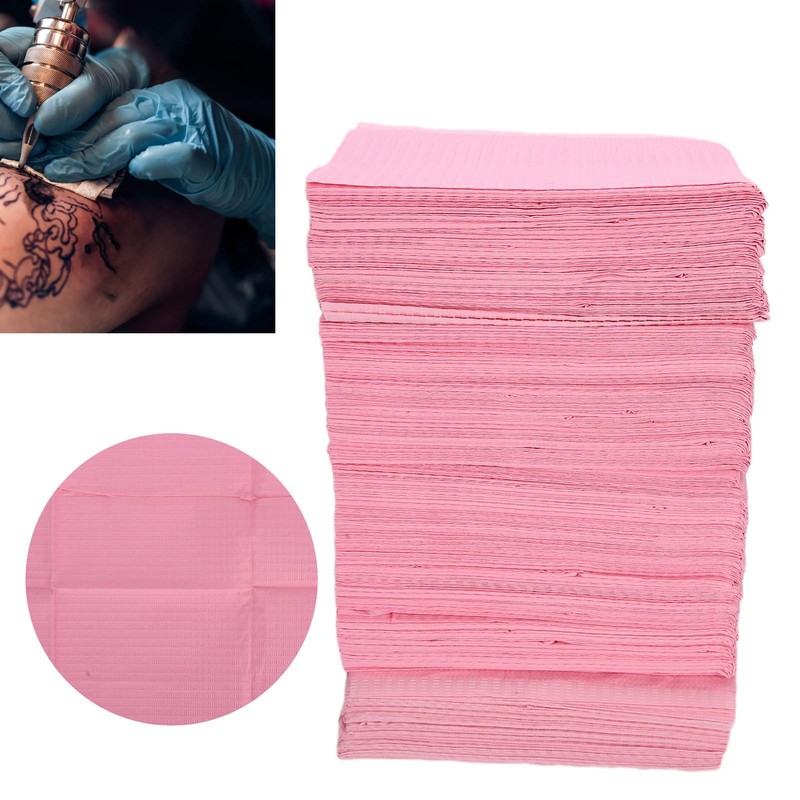 Tattoo Table Covers Clean Pad,125pcs / Bag Tattoo Table Mats