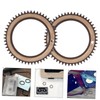 KICHOUSE 2pcs Cassette Deck Wheel Cassette Tape Recorder Roller Bearing