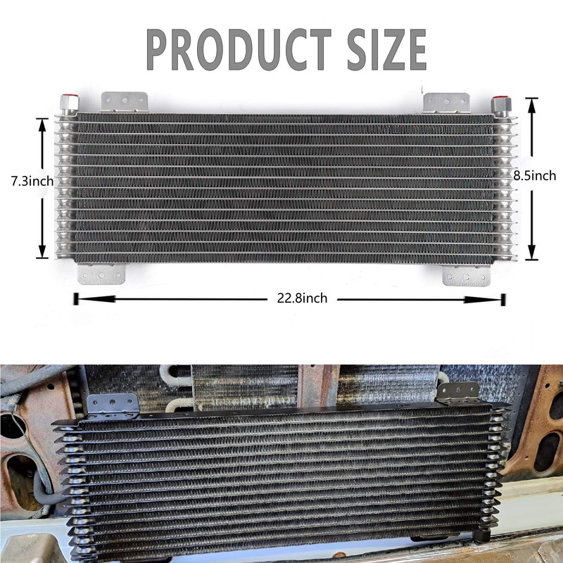 ZHSYMX 40k Transmission Oil Cooler LPD47391, Compatible with Heavy Duty