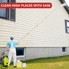 24 FT Telescoping Pressure Washer Wand - Turbo Nozzle Attachment