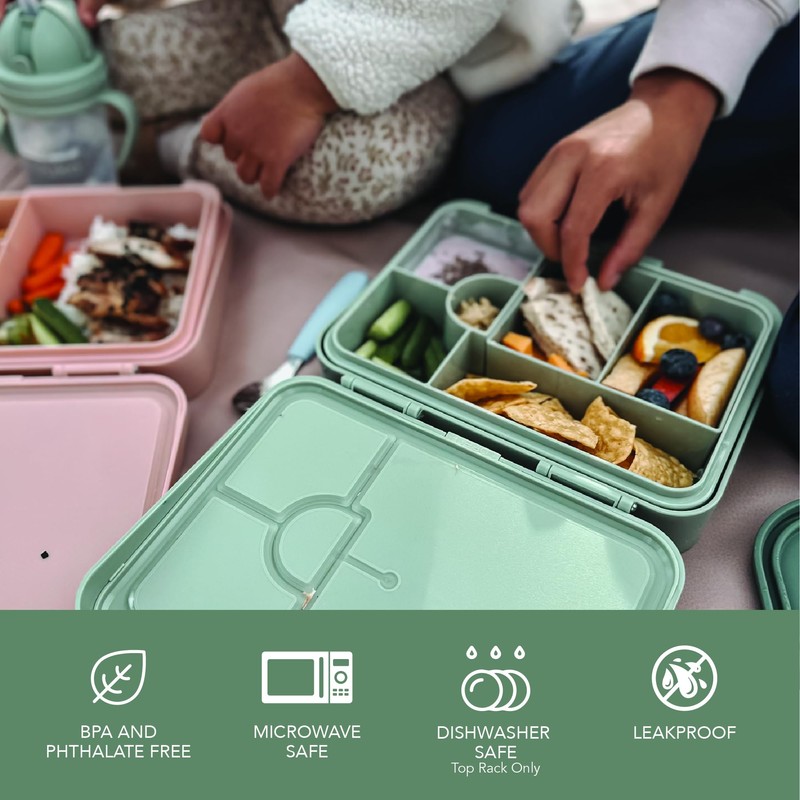 nouka Grand Bento Box | Easy to open latches |