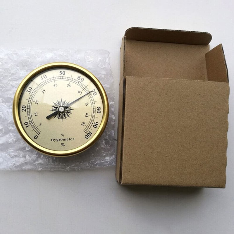 TEAMWILL 1PC Portable Accurate Analog Hygrometer Humidity Meter Indoor Outdoor