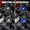10-Piece M6 Car Fender Washer and Bolt Set for Bumper,