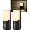 Motion Sensor Wall Sconce (2 Pack), Up & Down Dual