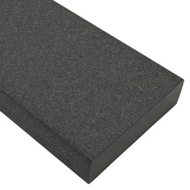BuyPlastic Tangent Poly Lumber - Dark Gray, 1x6 (0.75" x 5.5"), 72" Length - HDPE Plastic Board for Outdoor Furniture and More