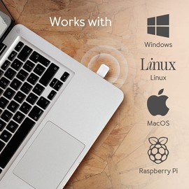 Aeotec Z-Stick 7 Plus, Zwave Plus USB to Create Z-Wave hub, Gateway Controller with 700 Series ZWave, SmartStart and S2, Works with Raspberry Pi 4, Compatible with Home Assistant