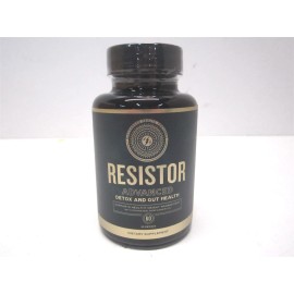 Resistor Advance Detox and Gut Health Supplement Capsules 60ct. - Lot of 2
