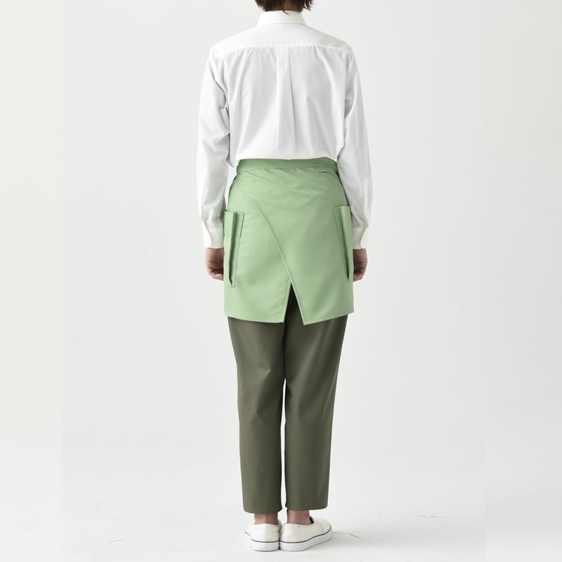 Seven Uniform CT2567-8 Short Apron, Dark Green, One Size Fits