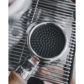 Normcore 58.5mm Puck Strainer 0.8mm Thickness Lower Shower Screen Reusable Metal Filter for 58mm Portafilter Basket 0.8mm Thickness Titanium PVD Coated 316 Stainless Steel