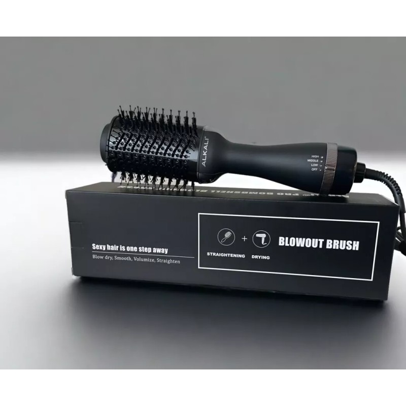 ALKALI BOMBSHELL BLOWOUT STRAIGHTENING BRUSH
