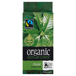 bean ground & drunk Organic Fairtrade ground coffee classic 250g