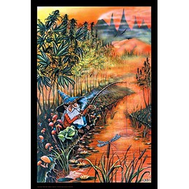 Studio B Gnome Fishin Poster