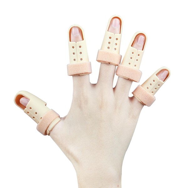 Kecartu Thumb Brace, Trigger Finger Splint, 5 Size Pack Finger