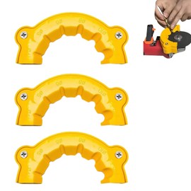 Drill Grinder Pack of 3 Drill Sharpener, Drill Sharpener, Yellow Multi-Purpose Drill Grinder, Angle Grinder, Drill Sharpener, Grinder for All Types of Drills