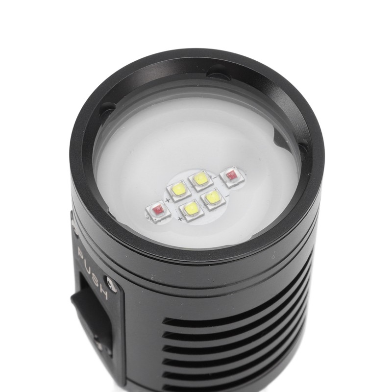 Diving Flashlight 5000LM 6 Light Modes Portable Underwater Flashlight Diving