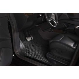 TOUGHPRO Floor Mats Accessories (Front Row Set) Compatible with Lexus RX300 All Weather Heavy Duty (Made in USA) Black Rubber 1999 2000 2001 2002 2003