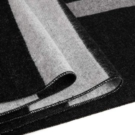 EONPOW Warm Winter Scarf Men, Mens Autumn Plaid Scarves