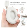 Audifonos Bluetooth 5.3 Diadema-almohadillas Ultra Cómodas