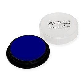 Taiyo Tomer APP50-30 All Purpose Pad Stamp Stand, Round, 2.0 inches (50 mm), Quick Drying, Oil-based Pigment, Blue