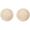 Rayher Set of 2 Wooden Balls for Crafts and Model