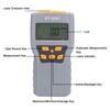 Tachometer 5 Bits LCD Display 2.5rpm~99999rpm Non Contact Digital Laser