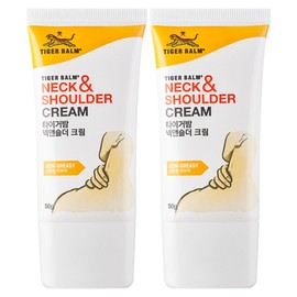 Tiger Balm Neck and Shoulder Cream, 50g, 2 pieces / 타이거밤 넥앤숄더 크림, 50g, 2개