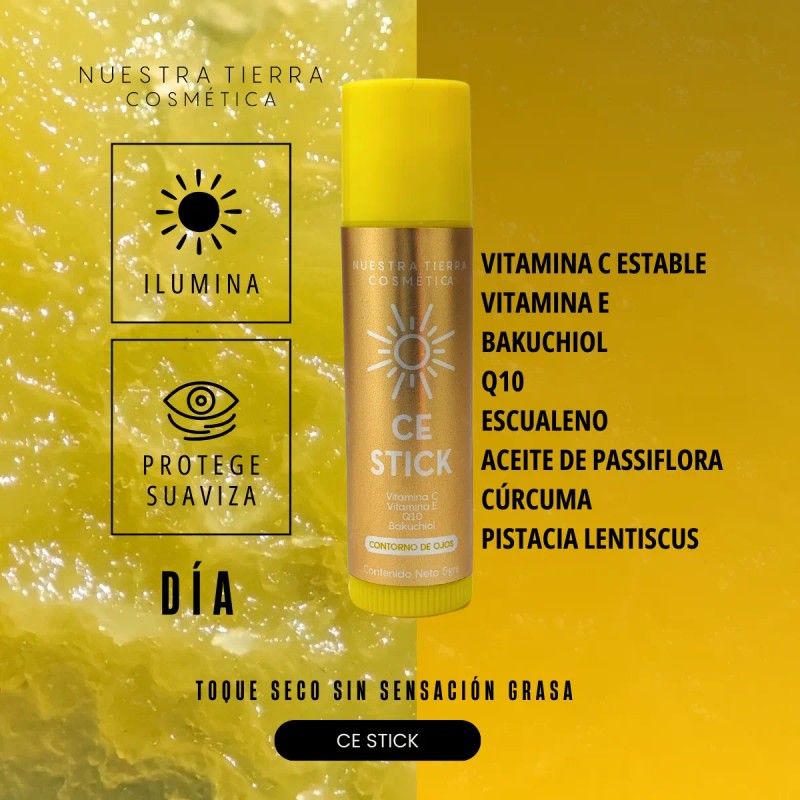 Kit Contorno Stick Día/noche Vit.c+e+retinol Antiedad/ojeras