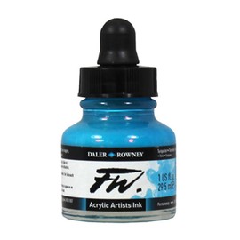 Daler-Rowney F.W. Acrylic Ink 1 oz Bottle - Purple Lake
