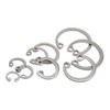 BOZONLI Retaining Rings E-Clips Safety Snap Ring, Stainless Steel Internal