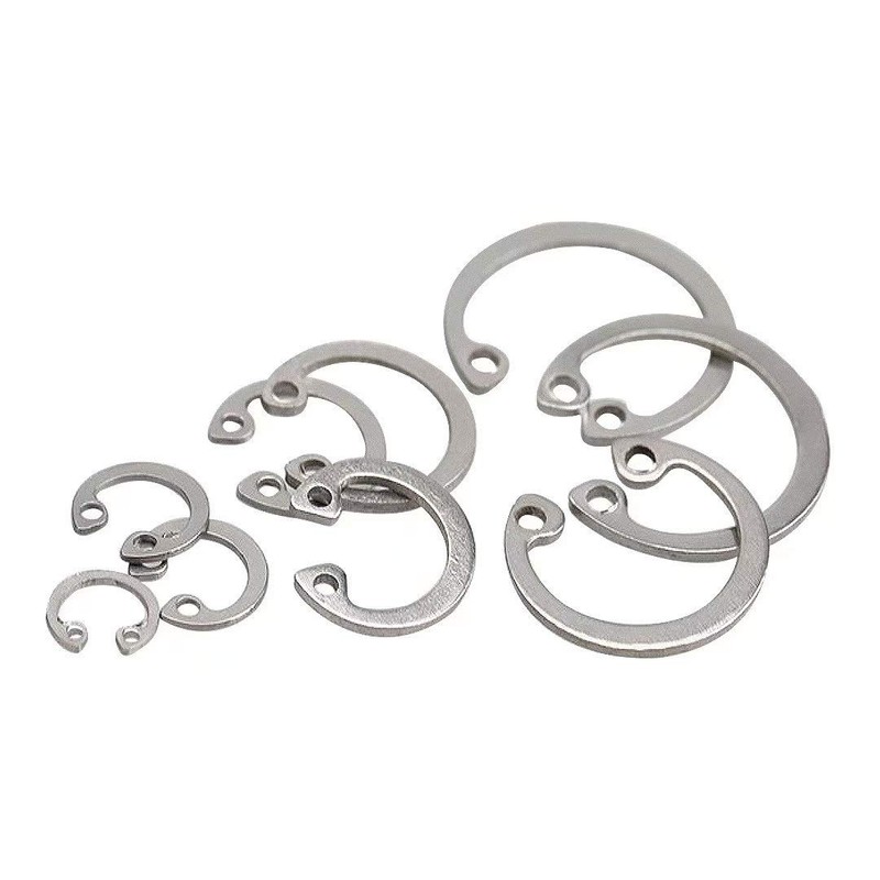 BOZONLI Retaining Rings E-Clips Safety Snap Ring, Stainless Steel Internal