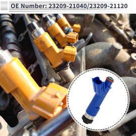 RATCHROLL Fuel Injector for Toyota Yaris 1.5 2013-2018 Flow Match Fuel Nozzle NO.23209-21040 1 Pcs