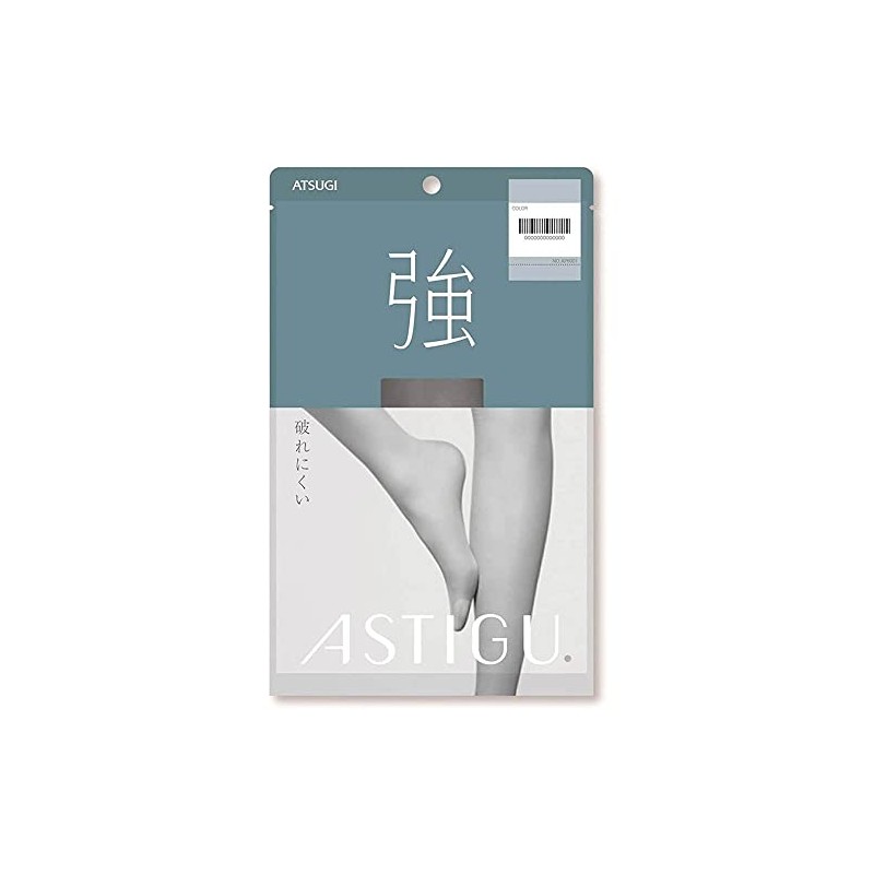 Atsugi Astigu Stocking Kyo Strong Size L - 480 Black