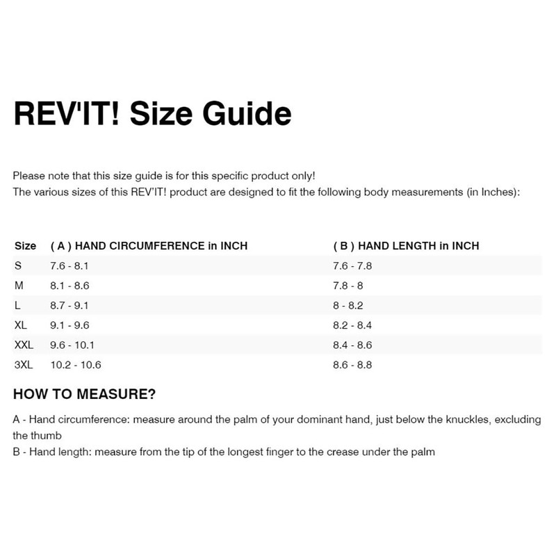 REV'IT! Cayenne 2 Adventure Motorcycle Gloves (Black/Sand - X-Large)