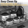 Mixing Bowls with Lids Set - Non-Slip, Airtight Warp-Proof TPR-AS