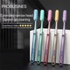 PROBUSINES - Extended Head Toothbrush, Deep Tartar Removal, Gentle Bristles,