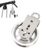 Cable Pulley Wheel Stainless Steel 360 Degree Rotation Traction Wheel