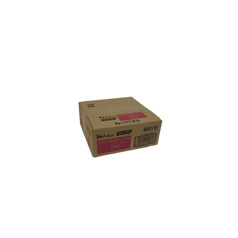 Gently Easy Care Fruit-Like Jelly Peach, 2.1 oz (60 g)