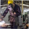 OATIPHO 1pc Scalding Welding Rod Storage Bag Cattle Leather Holder
