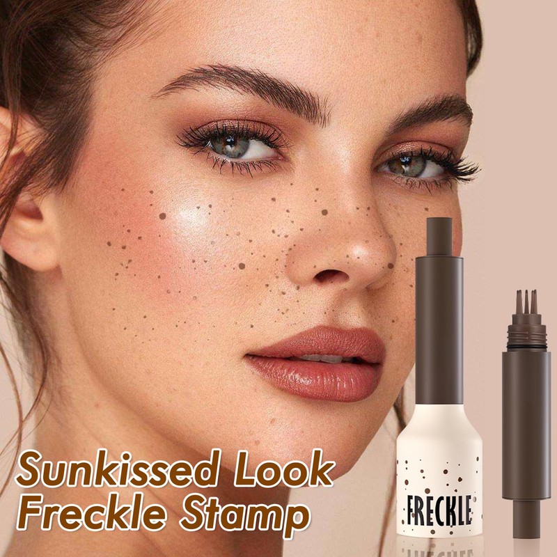 Sommersprossen Stempel, Natürliche Lebensechte Faux Sommersprossen Stift, Fake Freckle Stamp